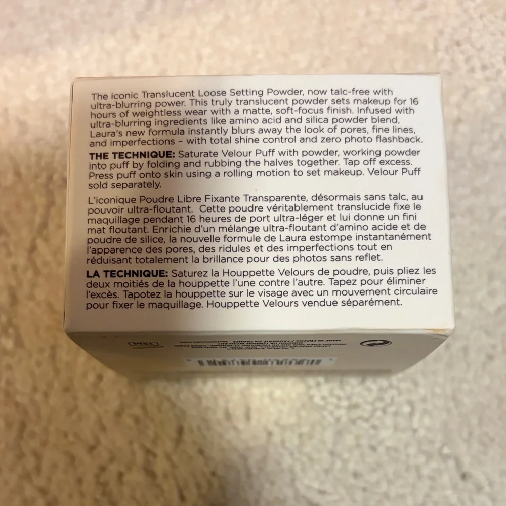 New Laura Mercier Translucent Loose Setting Powder shade translucent honey